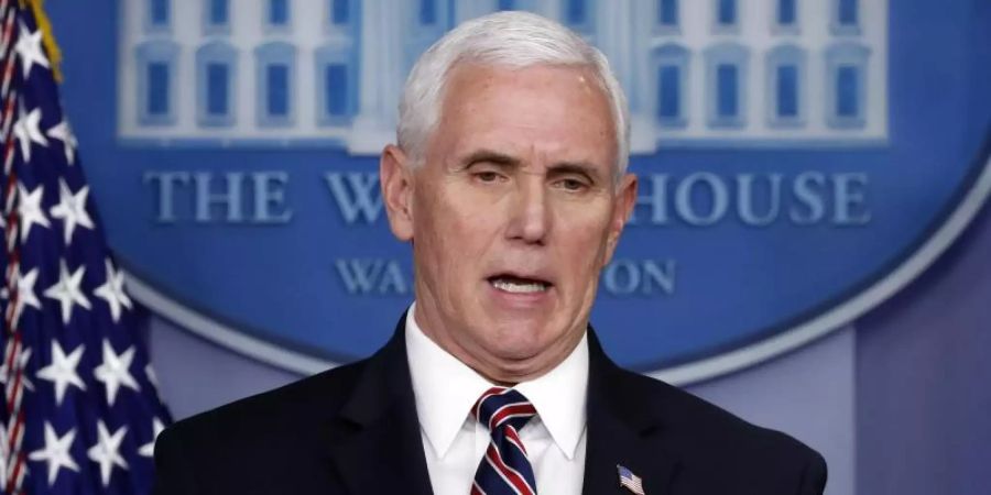 US-Vizepräsident Mike Pence will Amerikaner ohne Krankenversicherung unterstützen. Foto: Alex Brandon/AP/dpa