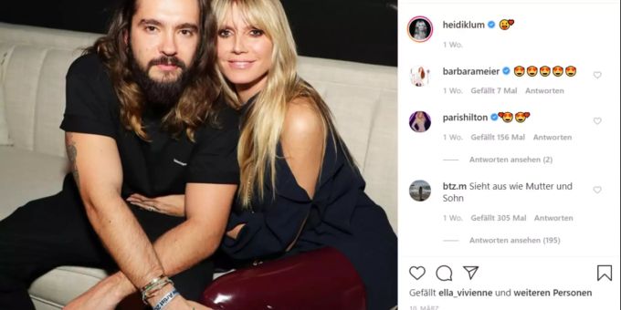 Heidi Klum und ihr Ehemann Tom Kaulitz liessen sich beide auf das Coronavirus testen. Heidi Klum Tom Kaulitz