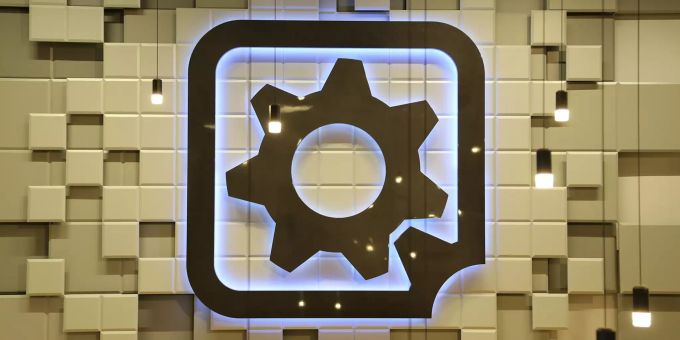 Das Logo des Spieleentwicklers und -herausgebers Gearbox Software. Gearbox Software