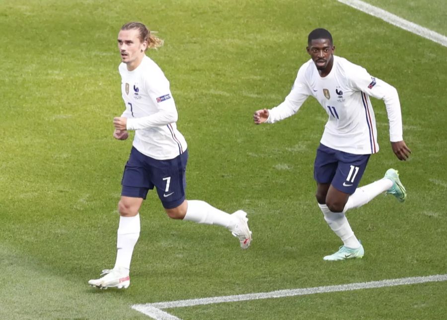 Antoine Griezmann gleicht die Partie nach einer guten Stunde aus.