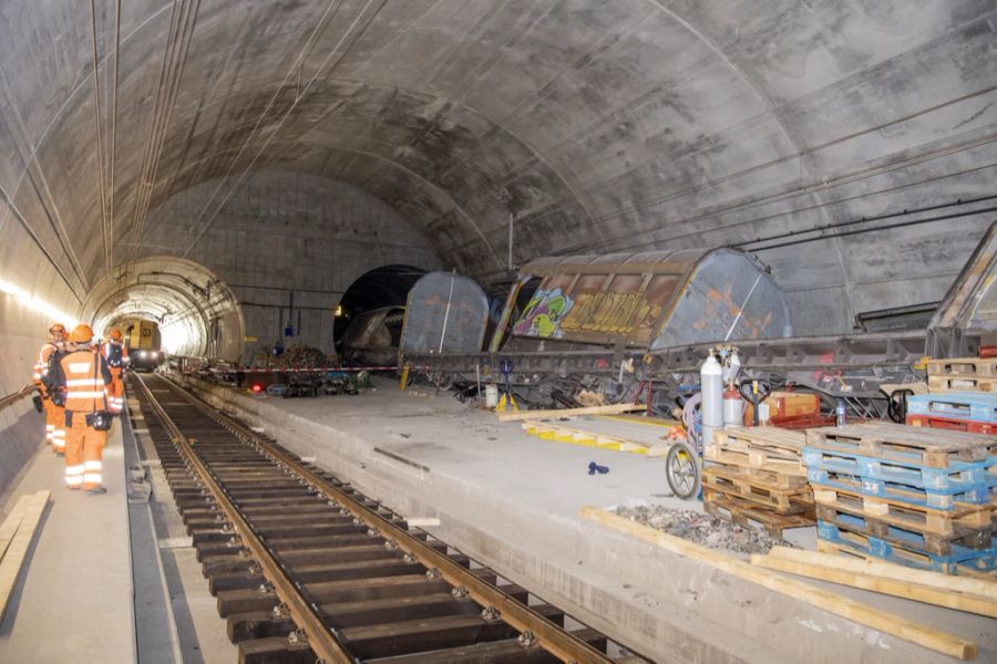 Gotthard Entgleisung