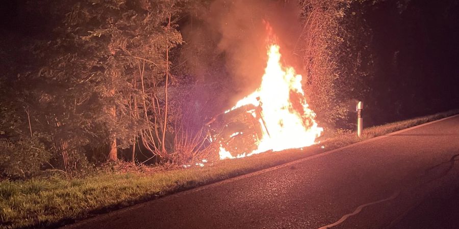 Unfall in Merenschwand