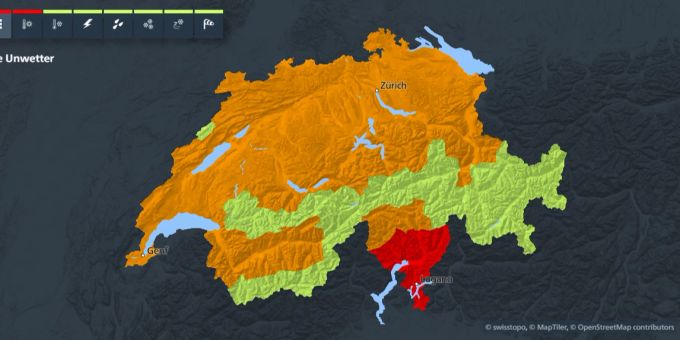 Hitzewarnung - Bund erhöht Gefahrenstufe im Tessin
