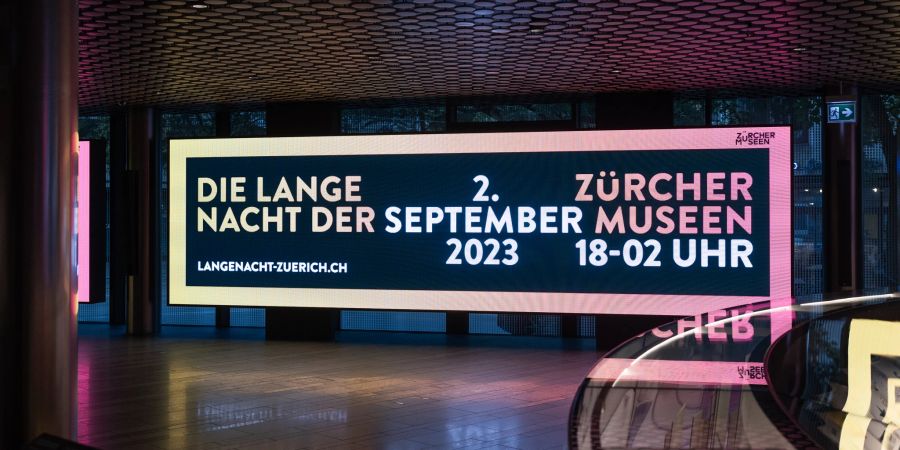 Ein Datum für die nächste «Lange Nacht der Zürcher Museen» ist bereits angesetzt, nämlich der 7. September 2024.