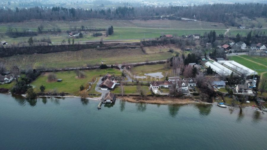 Das Landgut von Tina Turner in Stäfa ZH am Zürichsee.