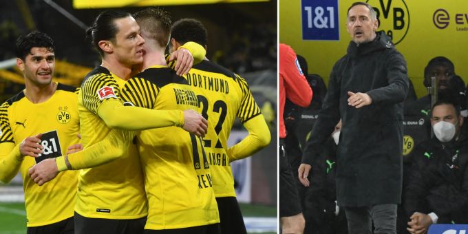 0:6-Blamage! - Hütters Gladbach geht gegen wiedererstarkten BVB unter