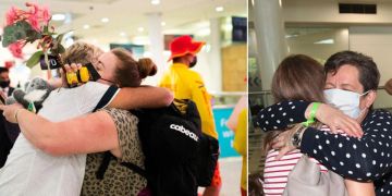 Sidney Flughafen Australien Melbourne Coronavirus
