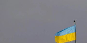 Flagge der Ukraine