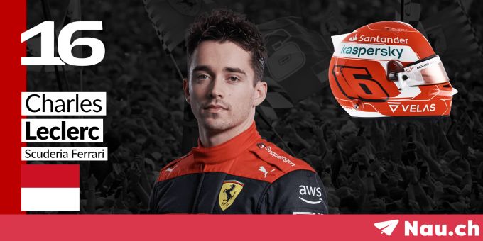 Charles Leclerc startet 2022 für Ferrari in der Formel 1. Charles Leclerc Formel 1