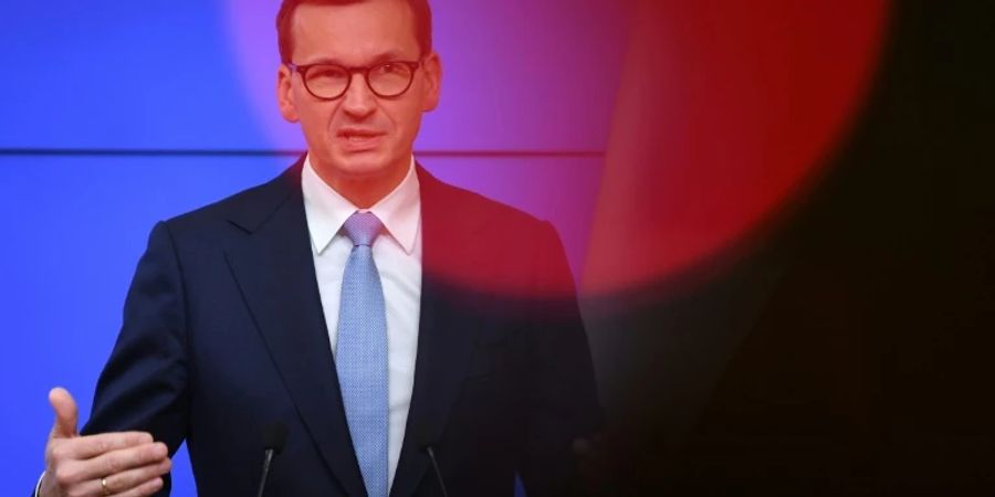 Polens Regierungschef Mateusz Morawiecki