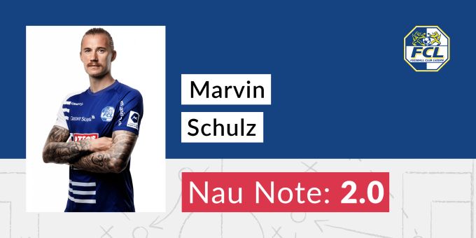 Die Note für Marvin Schulz vom FC Luzern. Marvin Schulz