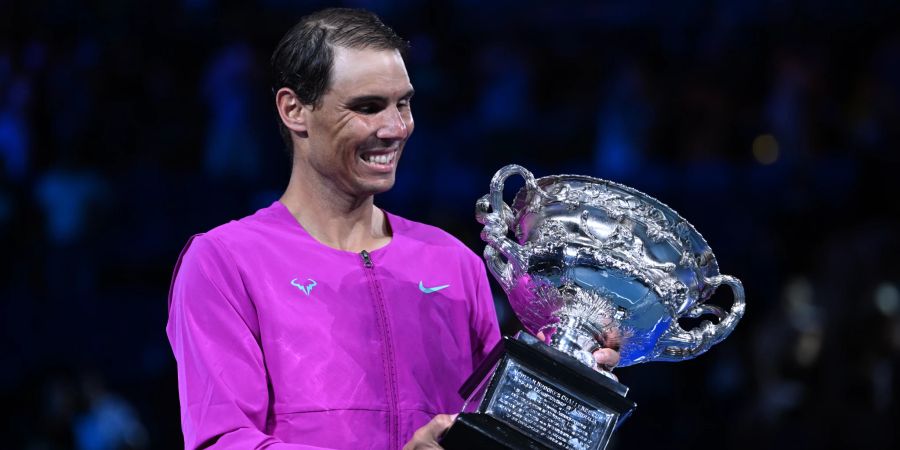 Rafael Nadal macht sich mit dem Sieg an den Australian Open zum Grand-Slam-Rekordsieger.