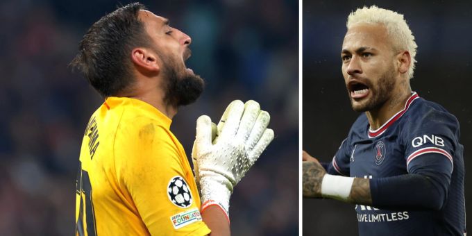 CL-Out in Madrid - Prügelei zwischen PSG-Stars Neymar und Donnarumma?