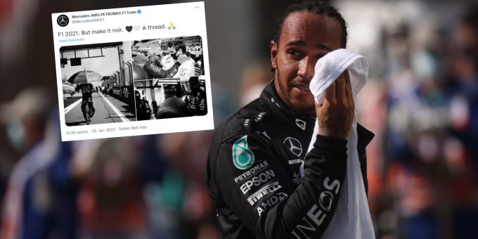 Wie geht es weiter? - Schwarz & Weiss: Hamilton-Team verwirrt mit Post