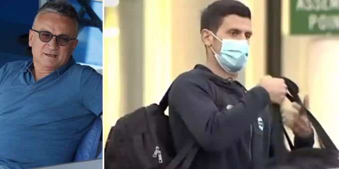 Sein Vater tobt - Novak Djokovic sitzt jetzt im Migranten-Hotel