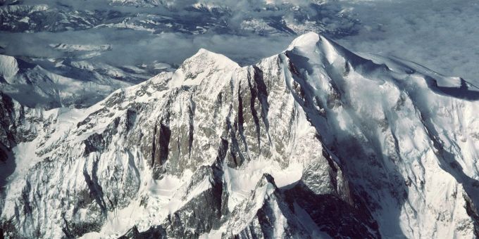 Der Montblanc in Frankreich. Mont Blanc