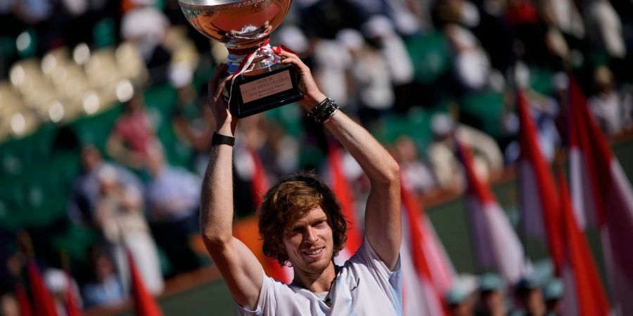 Andrej Rubljow holte sich seinen ersten Masters-Titel.