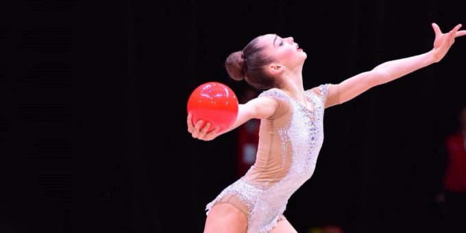 Die Bernerin Sophia Carlotta Chiariello zeigte in Budva eine sehr starke Ballübung. Sophia Carlotta Chiariello