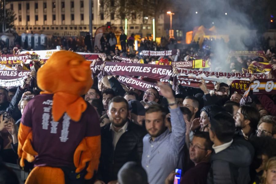 Es ist für die Genfer der erste Meistertitel der Club-Geschichte.