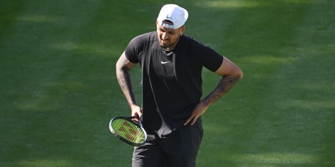 ATP Tour - Tennisprofi Nick Kyrgios sagt Start in Halle ab