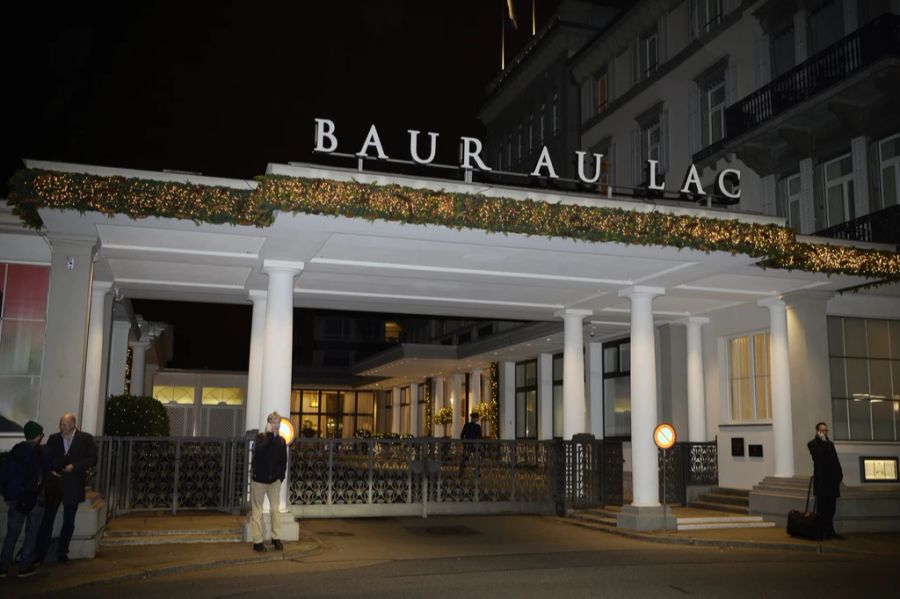 Auch im Luxushotel Baur au Lac waren sie 2020 für zwei Wochen zu Gast.