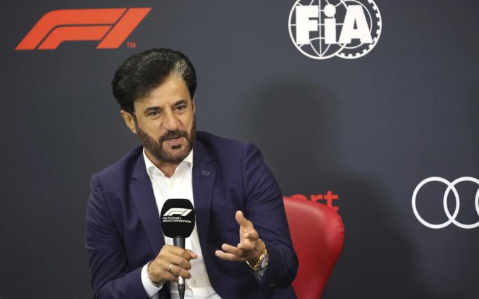 Mohammed Ben Sulayem äussert sich zur Formel 1 bei einer Pressekonferenz in Belgien. Formel 1