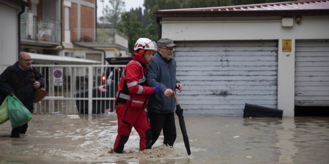 Hochwasser Klimawandel Italien