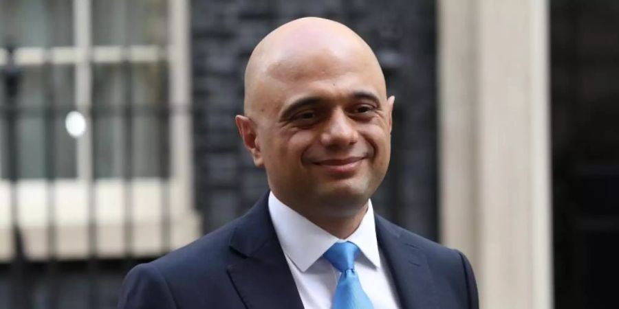 Sajid Javid, Finanzminister von Grossbritannien, verlässt das Haus nach einer Kabinettssitzung in der 10 Downing Street.Britischer Minister kündigt Milliarden-Finanzspritze bei No Deal an. Foto: Jonathan Brady/PA Wire