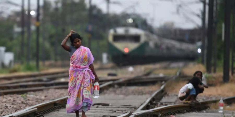 Stuhlgang unter freiem Himmel ist in Indien weit verbreitet