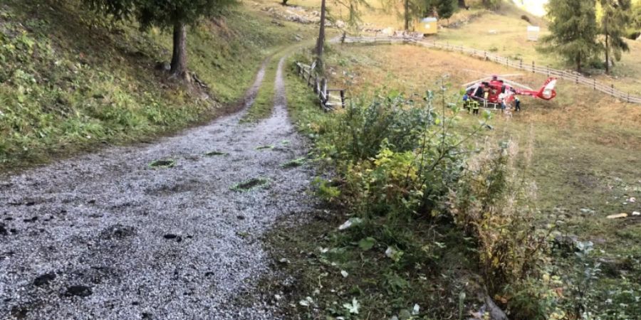 Von der Strasse abgekommen: Der Lenker wurde aus dem Auto geschleudert und starb später im Spital.