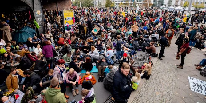 Extinction Rebellion Aktivisten - Berlin