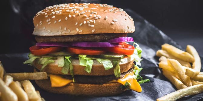 Vegan Burger mit Käse