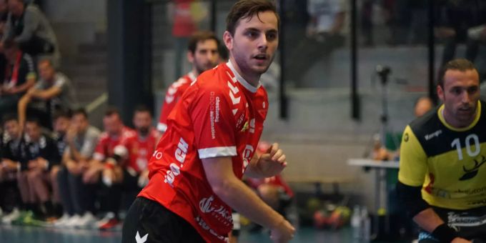 Neuzugang Rafael Spuler mit viel Biss. Neuzugang Rafael Spuler mit viel Biss.