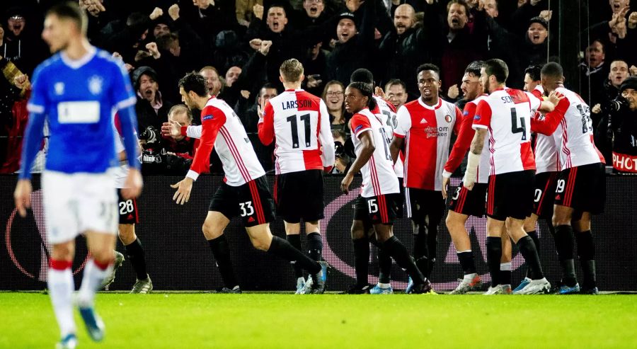 Feyenoord Rotterdam Glasgow Rangers