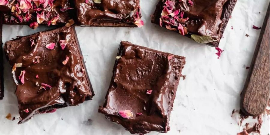 Brownies nach dem Rezept von Tobias.