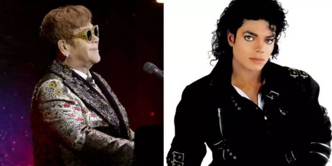 Elton John Michael Jackson