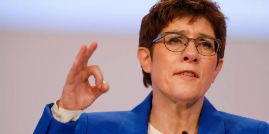 CDU-Chefin Annegret Kramp-Karrenbauer