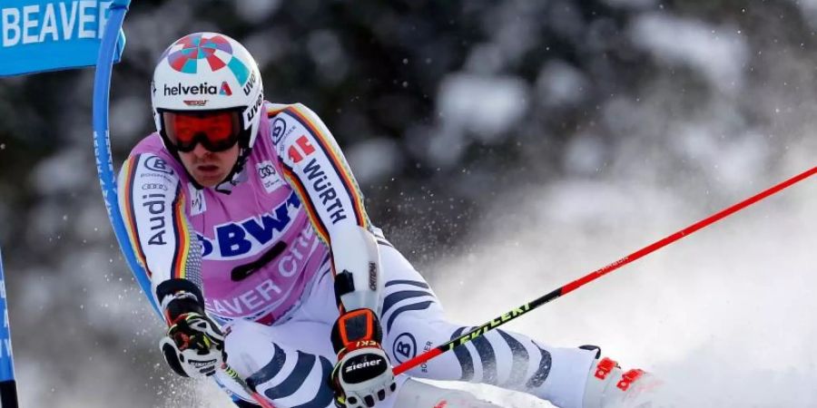 Zurück in Beaver Creek: Ski-Ass Stefan Luitz in Aktion. Foto: John Locher/AP/dpa