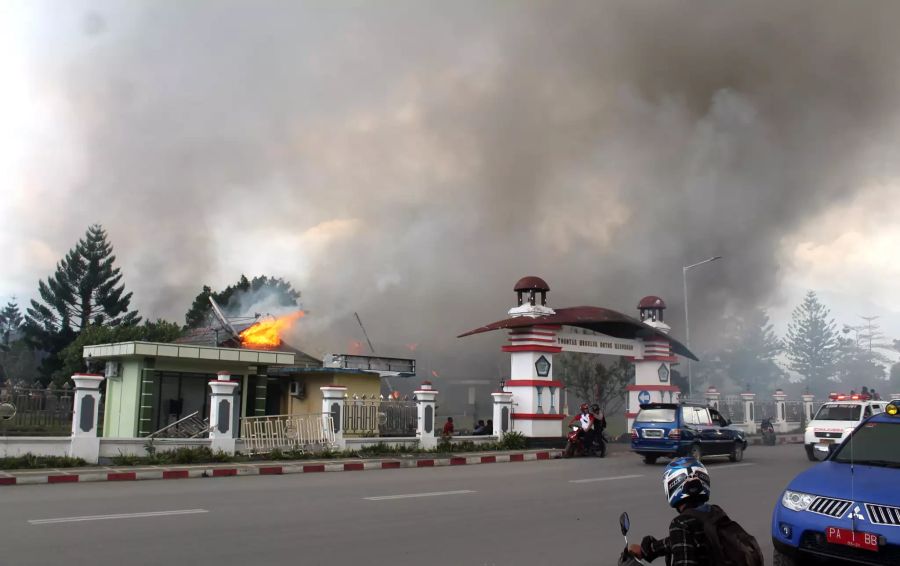 Protest Aftermath in Jayapura