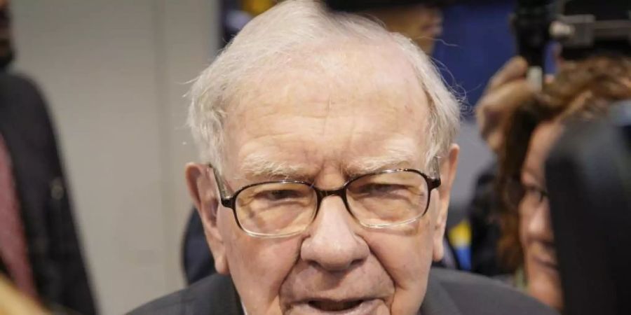 Warren Buffett, Chairman und CEO von Berkshire Hathaway. Foto: Nati Harnik/AP/dpa