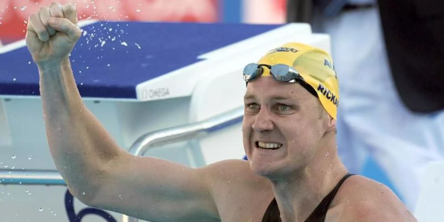 Der australische Schwimmer Brenton Rickard. Foto: Marcus Brandt/dpa
