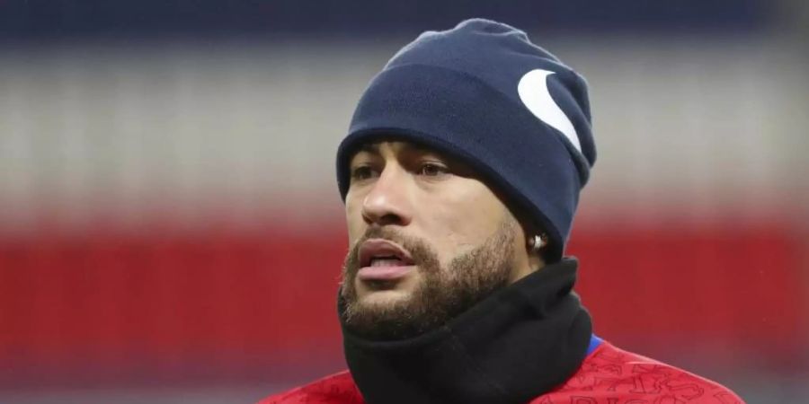 Paris Saint-Germain muss für mindestens zwei weitere Spiele auf Superstar Neymar verzichten. Foto: Thibault Camus/AP/dpa