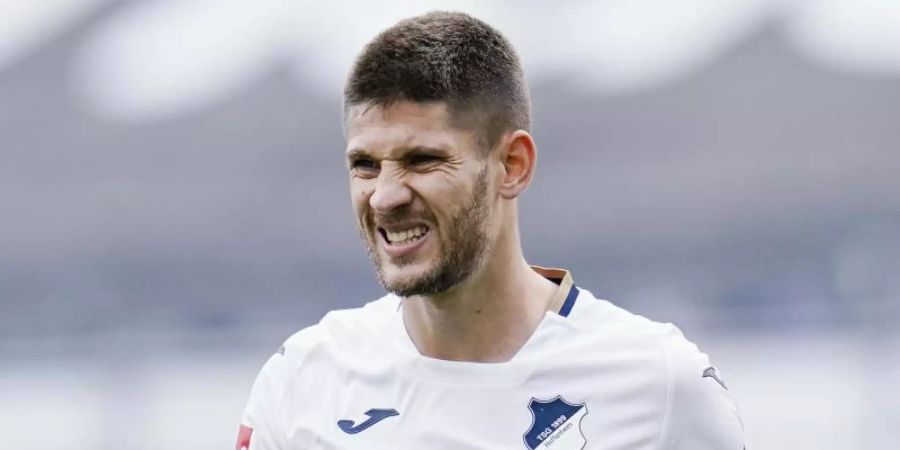 Fährt nicht zur kroatischen Nationalmannschaft: Hoffenheim-Torjäger Andrej Kramaric. Foto: Uwe Anspach/dpa