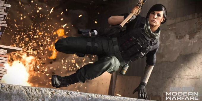 Der Charakter Mara aus «Call of Duty: Modern Warfare». call of duty
