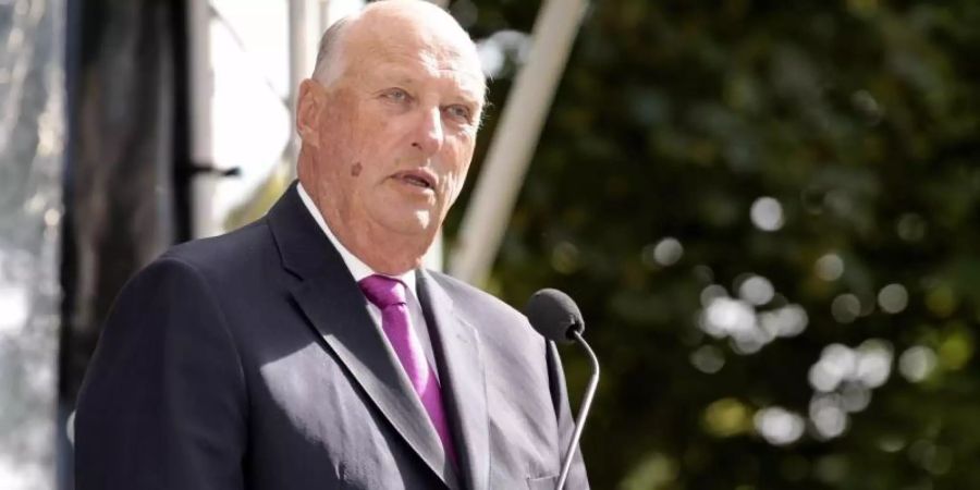 Der norwegische König Harald soll am Samstagmorgen im Reichskrankenhaus in Oslo operiert werden. Foto: Lise Aaserud/NTB SCANPIX/dpa