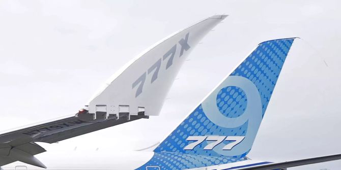Boeing 777x airbus