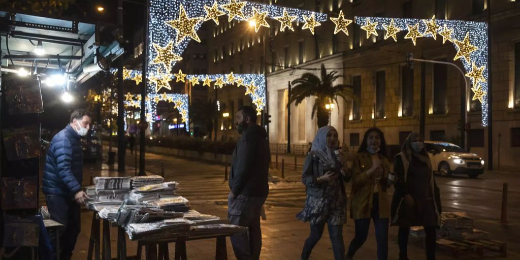 Weihnachten Ohne Lieder Und Mit Ausgangssperre In Griechenland