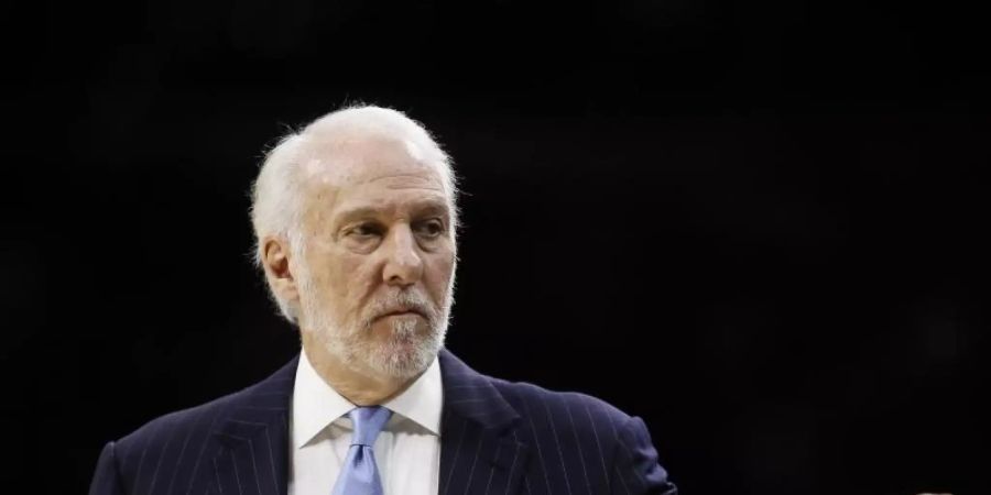Gregg Popovich, der Trainer der San Antonio Spurs, ist als Trump-Kritiker bekannt. Foto: Matt Slocum/AP/dpa