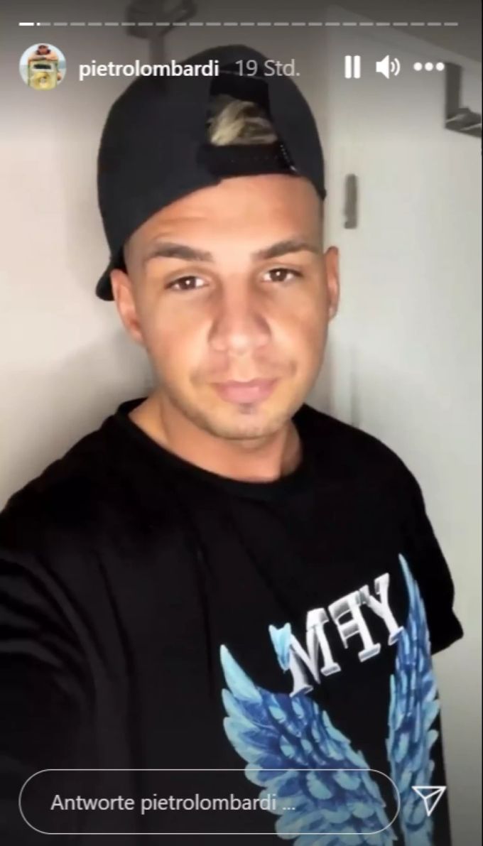 Pietro Lombardi spricht in seiner Instagram-Story über die Corona-Infektion. Pietro Lombardi