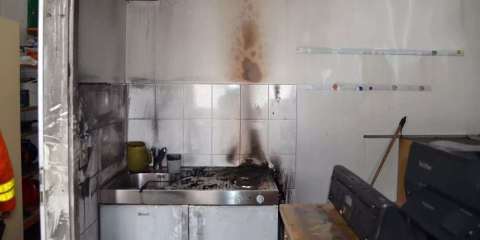 Brand in Gais.